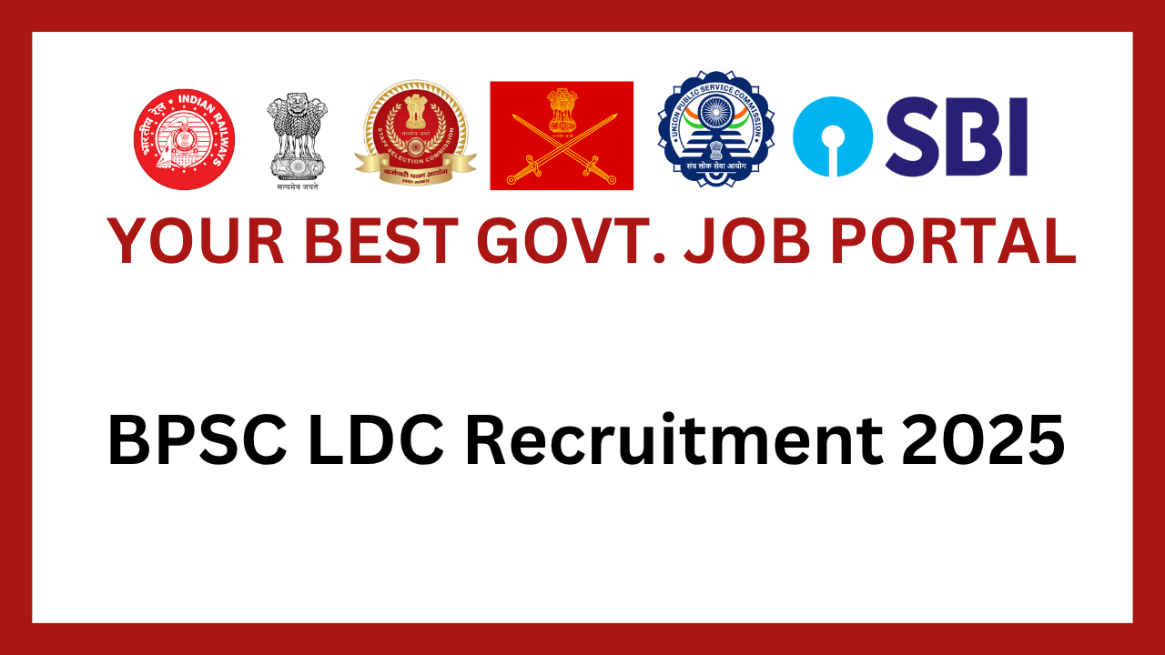 BPSC LDC Recruitment 2025